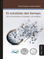 El estallido del tiempo: De la formación al trabajo y el empleo