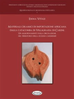 Materiali ceramici di importazione africana dalla catacomba di Villagrazia di Carini.