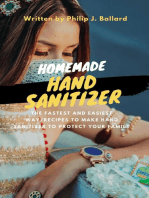 Homemade Hand Sanitizer