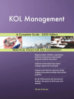 KOL Management A Complete Guide - 2020 Edition