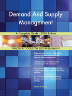 Demand And Supply Management A Complete Guide - 2020 Edition