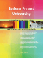 Business Process Outsourcing A Complete Guide - 2020 Edition