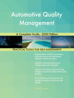 Automotive Quality Management A Complete Guide - 2020 Edition