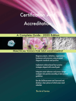Certification And Accreditation A Complete Guide - 2020 Edition