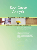 Root Cause Analysis A Complete Guide - 2020 Edition