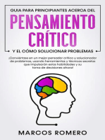 Guía para principiantes de pensamiento crítico y resolución de problemas