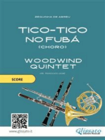 Tico Tico - Woodwind Quintet SCORE: Choro