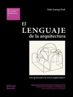 El lenguaje de la arquitectura: Una aportación a la teoría arquitectónica