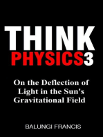 On the Deflection of Light in the Sun's Gravitational Field: Think Physics, #3