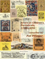American Children's Periodicals, 1789-1872