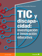 TIC y discapacidad: investigación e inovación educativa