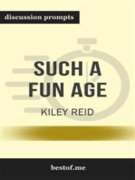 Summary: “Such a Fun Age" by Kiley Reid - Discussion Prompts