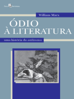 Ódio à literatura: Uma história da antiliteratura