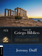 Curso de griego bíblico: Los elementos del griego del Nuevo Testamento