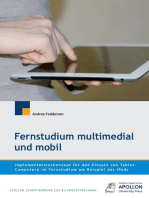 Fernstudium multimedial und mobil: Implementationskonzept für den Einsatz von Tablet-Computern im Fernstudium am Beispiel des iPads