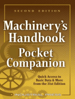 Machinery's Handbook Pocket Companion: Quick Access to Basic Data & More from the 31st Edition