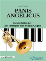 Bb Trumpet and Piano or Organ - Panis Angelicus: from "Messe solennelle"