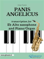 Panis Angelicus - Eb Alto Sax and Piano / Organ