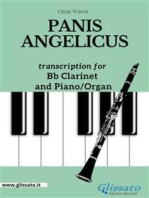 Bb Clarinet and Piano or Organ - Panis Angelicus