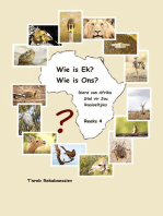 Wie is Ek? Wie is Ons? Diere van Afrika Stel vir Jou Raaiseltjies - Reeks 4