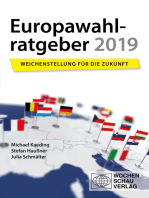 Europawahlratgeber 2019: Weichenstellung für die Zukunft