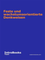 Feste und wachstumsorientierte Denkweisen