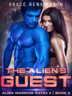 The Alien's Guest: Alien Warrior Mates II, #5