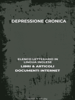 Depressione Cronica: Elenco Letterario in Lingua Inglese: Libri & Articoli, Documenti Internet