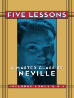 Five Lessons: A Master Class by Neville