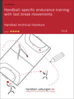 Handball-specific endurance training with fast break movements (TU 8)