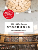 Bruckmann: 500 Hidden Secrets Stockholm: Ein Reiseführer mit garantiert den besten Geheimtipps und Adressen