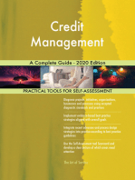 Credit Management A Complete Guide - 2020 Edition