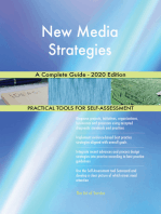 New Media Strategies A Complete Guide - 2020 Edition