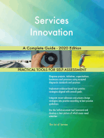 Services Innovation A Complete Guide - 2020 Edition
