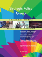 Strategic Policy Group A Complete Guide - 2020 Edition