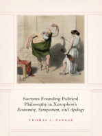 Socrates Founding Political Philosophy in Xenophon's "Economist", "Symposium", and "Apology"