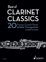Best of Clarinet Classics: 20 Famous Concert Pieces for Clarinet in Bb and Piano