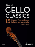 Best of Cello Classics: 15 Famous Concert Pieces for Violoncello and Piano