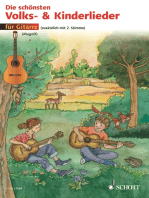 Die schönsten Volks- und Kinderlieder: 1-2 Gitarren