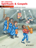 Die schönsten Spirituals & Gospels: 1-2 Alt-Saxophone in Es