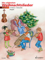 Die schönsten Weihnachtslieder: 2 Violinen und Violoncello