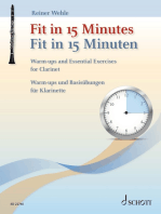 Fit in 15 Minutes: Warm-ups and Essential Exercises for Clarinet