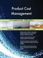 Product Cost Management A Complete Guide - 2020 Edition