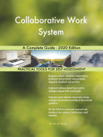 Collaborative Work System A Complete Guide - 2020 Edition