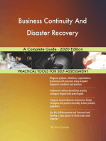 Business Continuity And Disaster Recovery A Complete Guide - 2020 Edition