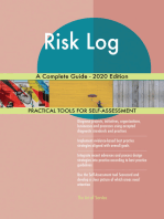 Risk Log A Complete Guide - 2020 Edition