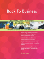 Back To Business A Complete Guide - 2020 Edition