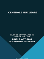 Centrale Nucleare: Elenco Letterario in Lingua Inglese: Libri & Articoli, Documenti Internet