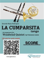 Woodwind Quintet Tango "La Cumparsita" (score)