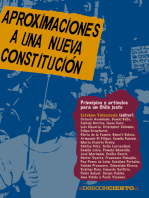 Aproximaciones a una nueva constitución: Principios y artículos para un Chile justo